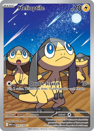 Helioptile (Mega Evolution 143/132)